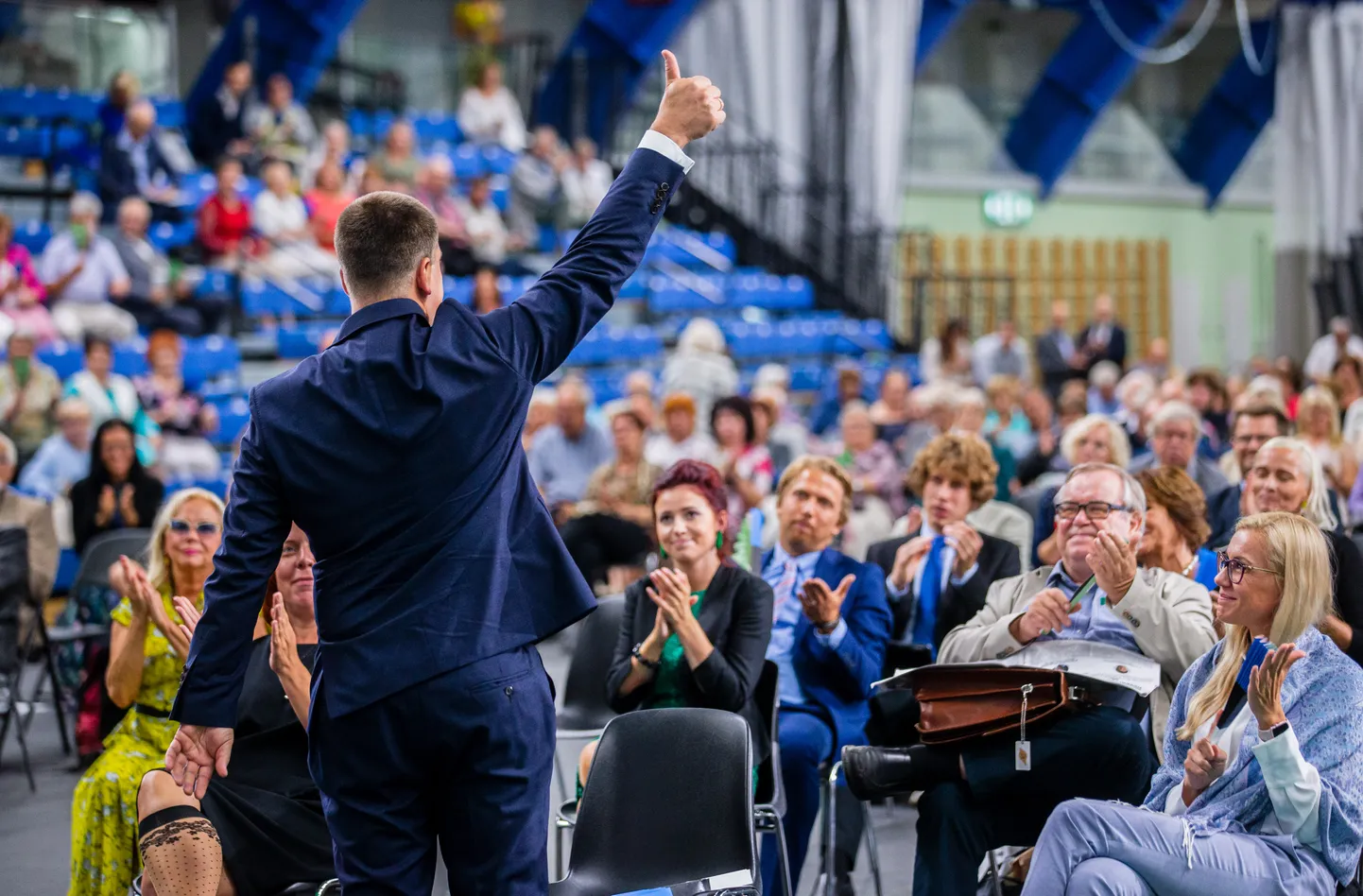 Keskerakonna XVIII kongress Kalevi spordihallis