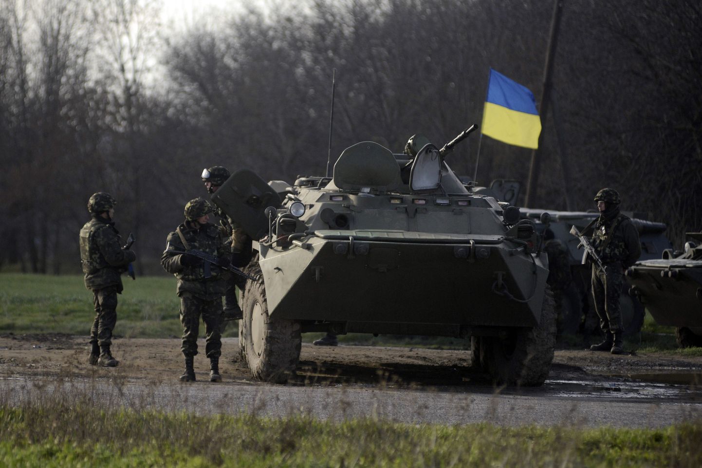 Ukraina sõjavägi.