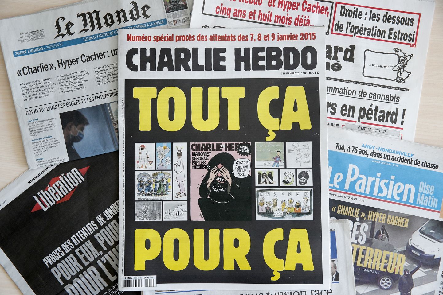 "Charlie Hebdo" karikatūras