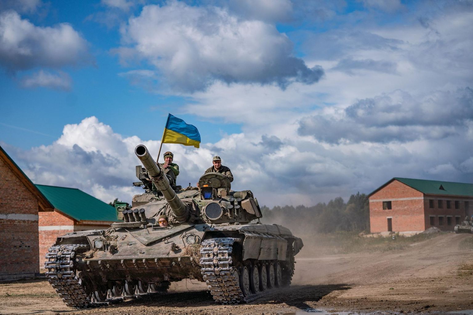 Ukraina relvajõudude tank õppusel Rapid Trident. Pilt on illustreeriv.