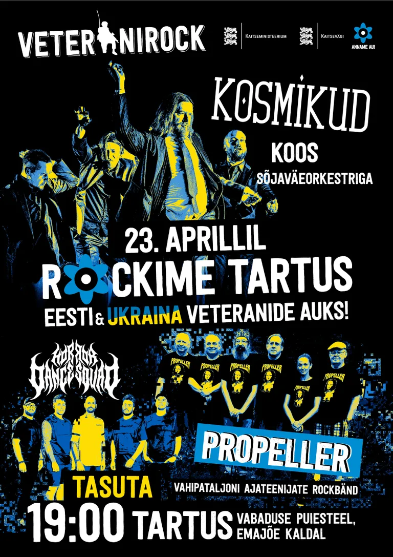 Laupäeval toimuva Veteranirocki saadet on võimalik vaadata ETV2 vahendusel algusega kell 21.30.