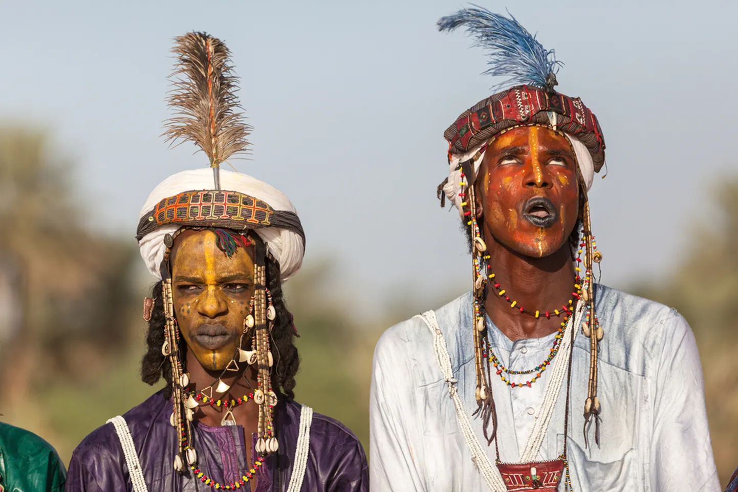 Wodaabe hõimu meeste missivõistlus.