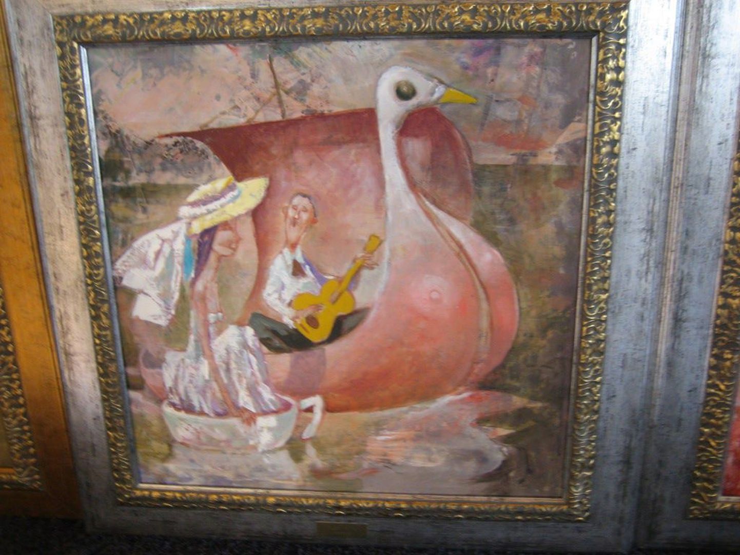 Edgar Valteri maal "Väikest salmi ümisedes" müüdi 23 000 krooniga, alghind oli 15 000 krooni.