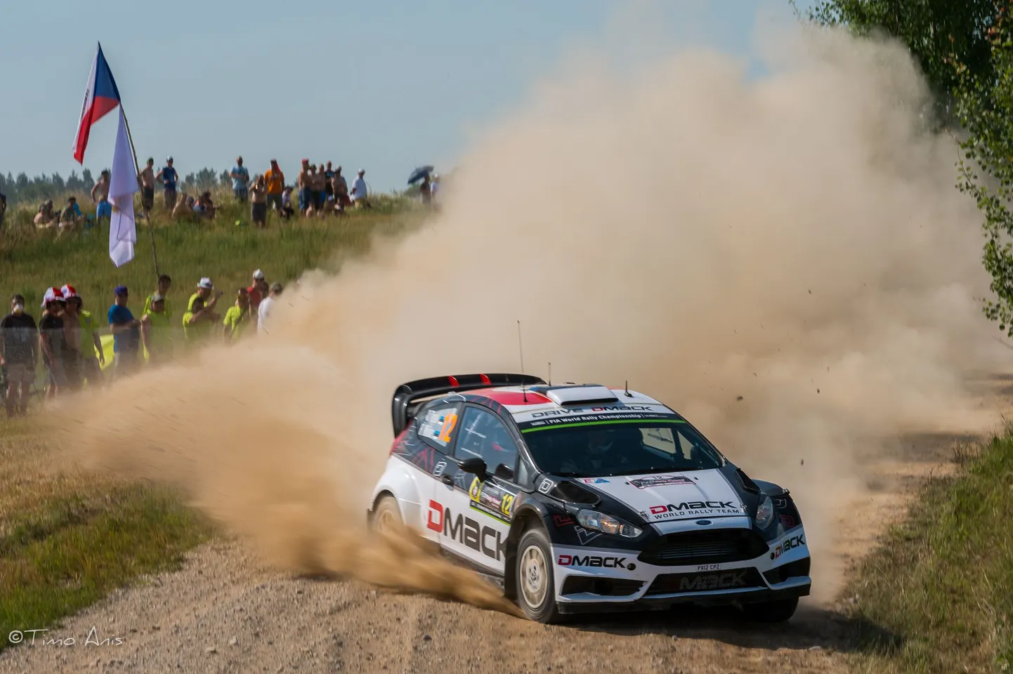 Ott Tänak Poola ralli testikatsel
