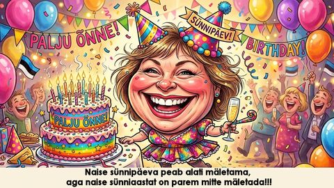 Naise sünnipäeva peab alati mäletama!