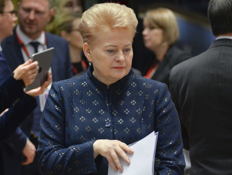 Dalia Grybauskaitė.