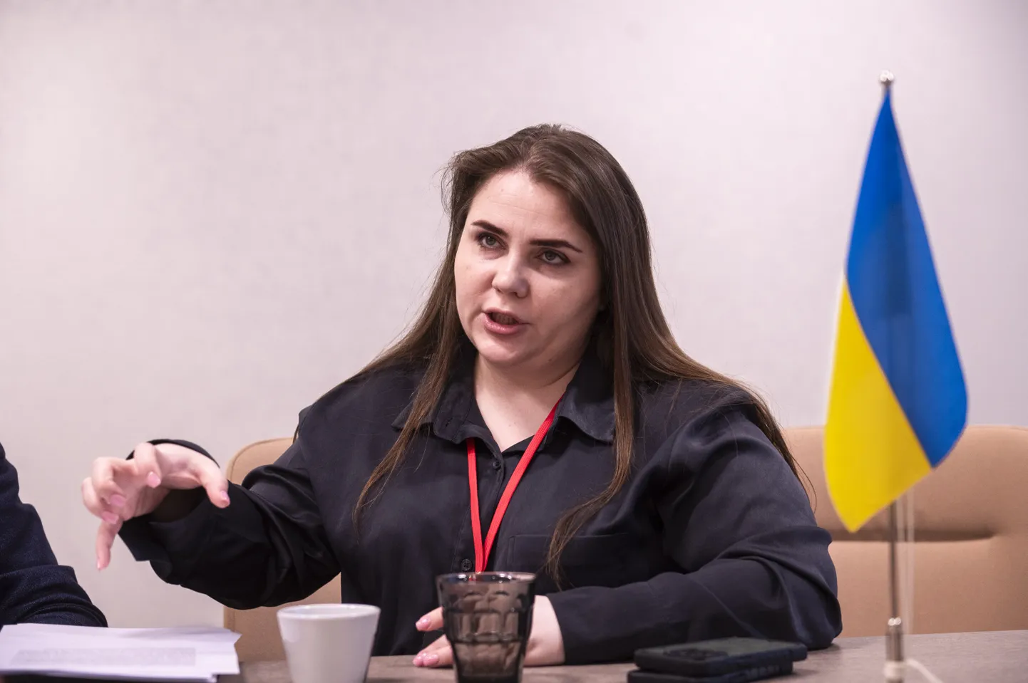Ukraina asekaitseminister Katerõna Tšernohorenko.