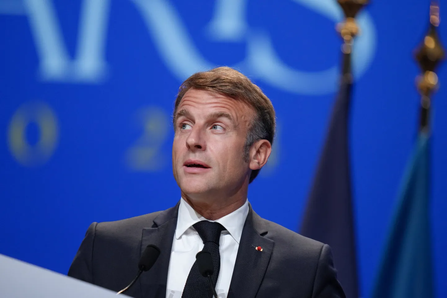 President Emmanuel Macron.
