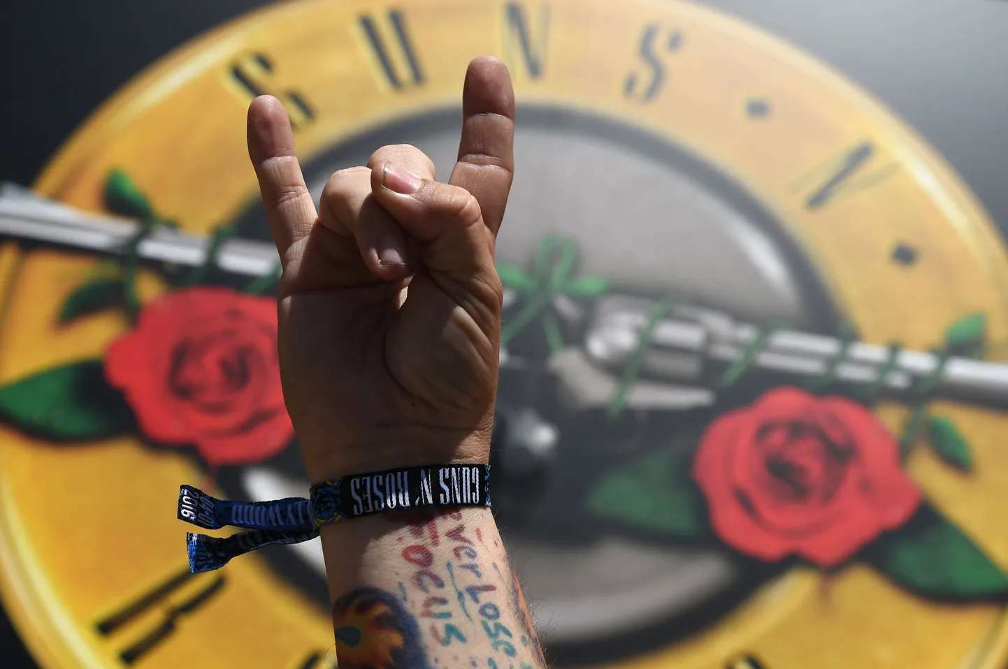 Guns n' Roses'i kontsert Los Angeleses. 2016.