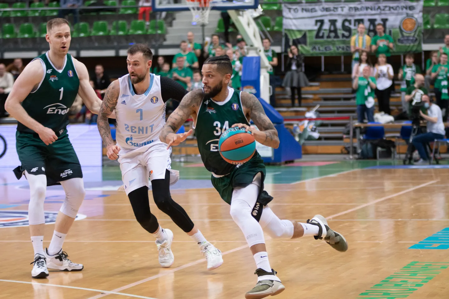 Zielona Gora pidas viimase Ühisliiga matši 14. veebruaril Peterburi Zeniti vastu.