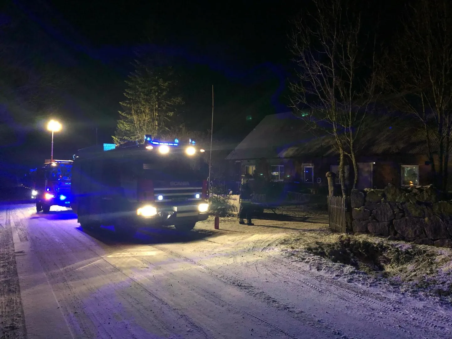 Päästjad said laupäeval kell 16.30 väljakutse Põlvamaale Karste külla.