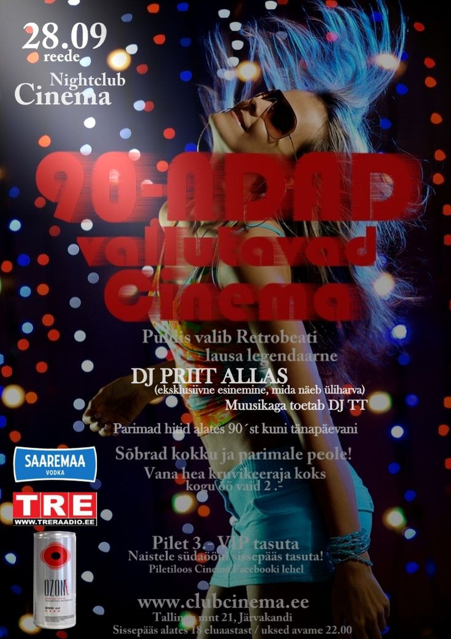 DJ Priit Allas eksklusiivselt sel reedel ööklubis Cinema!