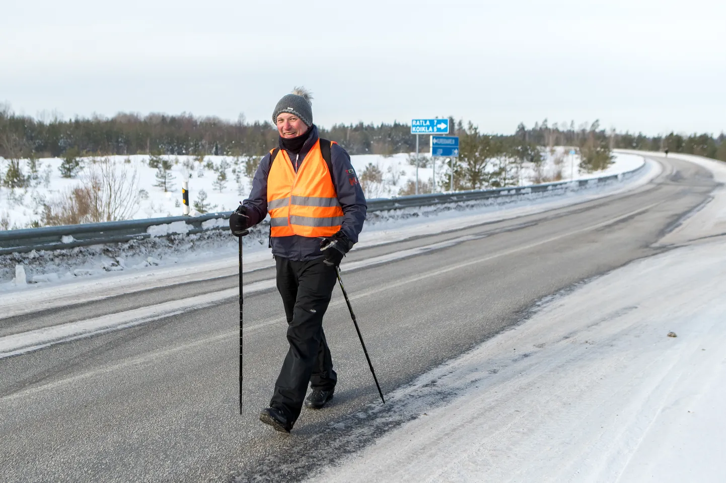 SAAREMAAD MÕÕTMAS: Päevas läbib Intan Pragi keskmiselt 36 kilomeetrit.