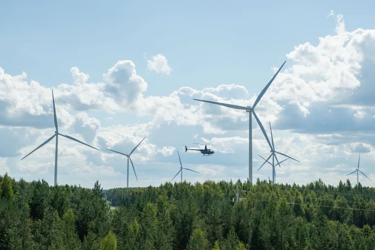 There may not always be enough wind for the wind turbines that were launched at the Aidu quarry in East-Viru County last summer.