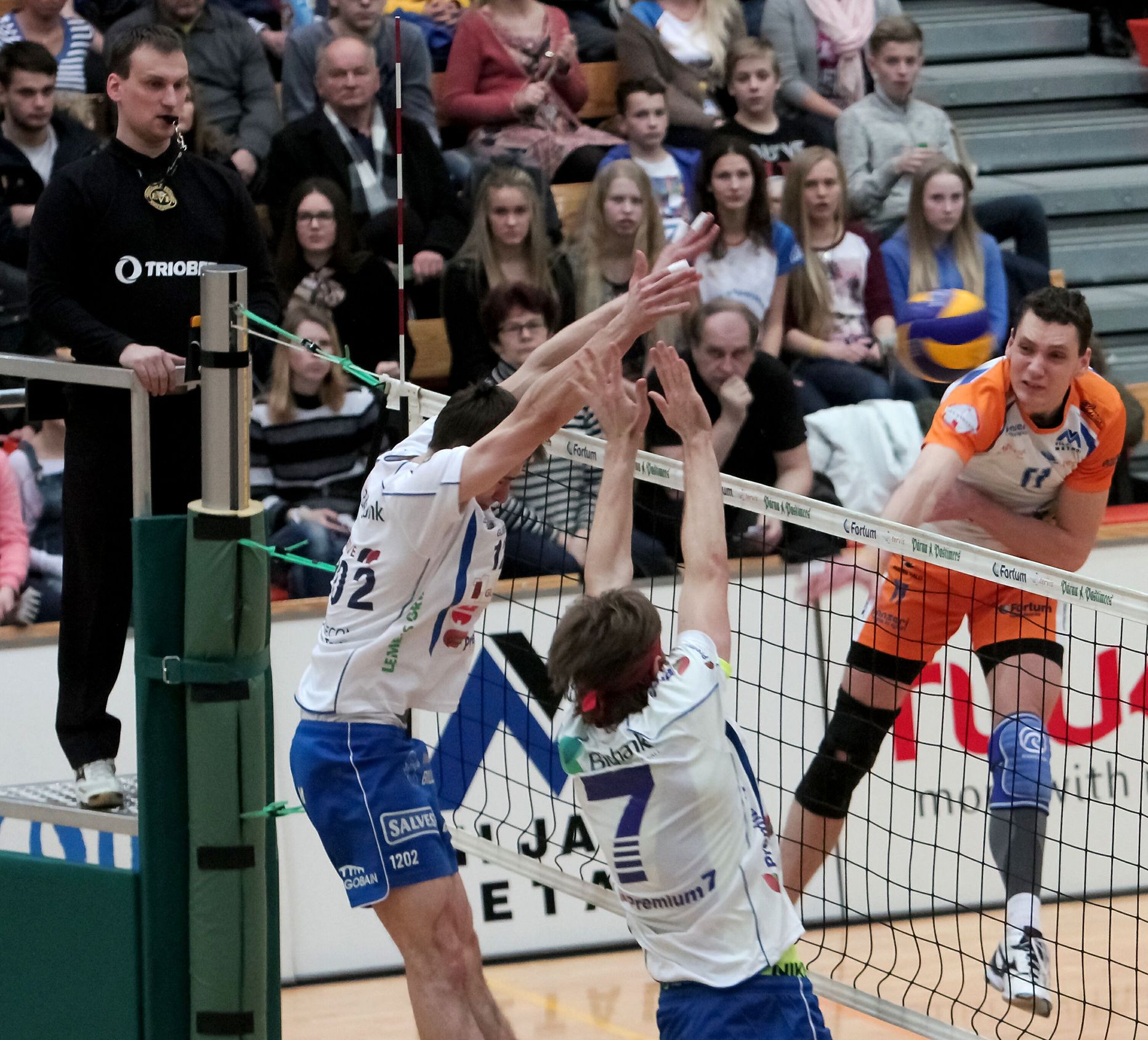 Pärnu alistas Eesti meistrivõistluste finaaliseeria kolmandas mängus Tartu Bigbank meeskonna.