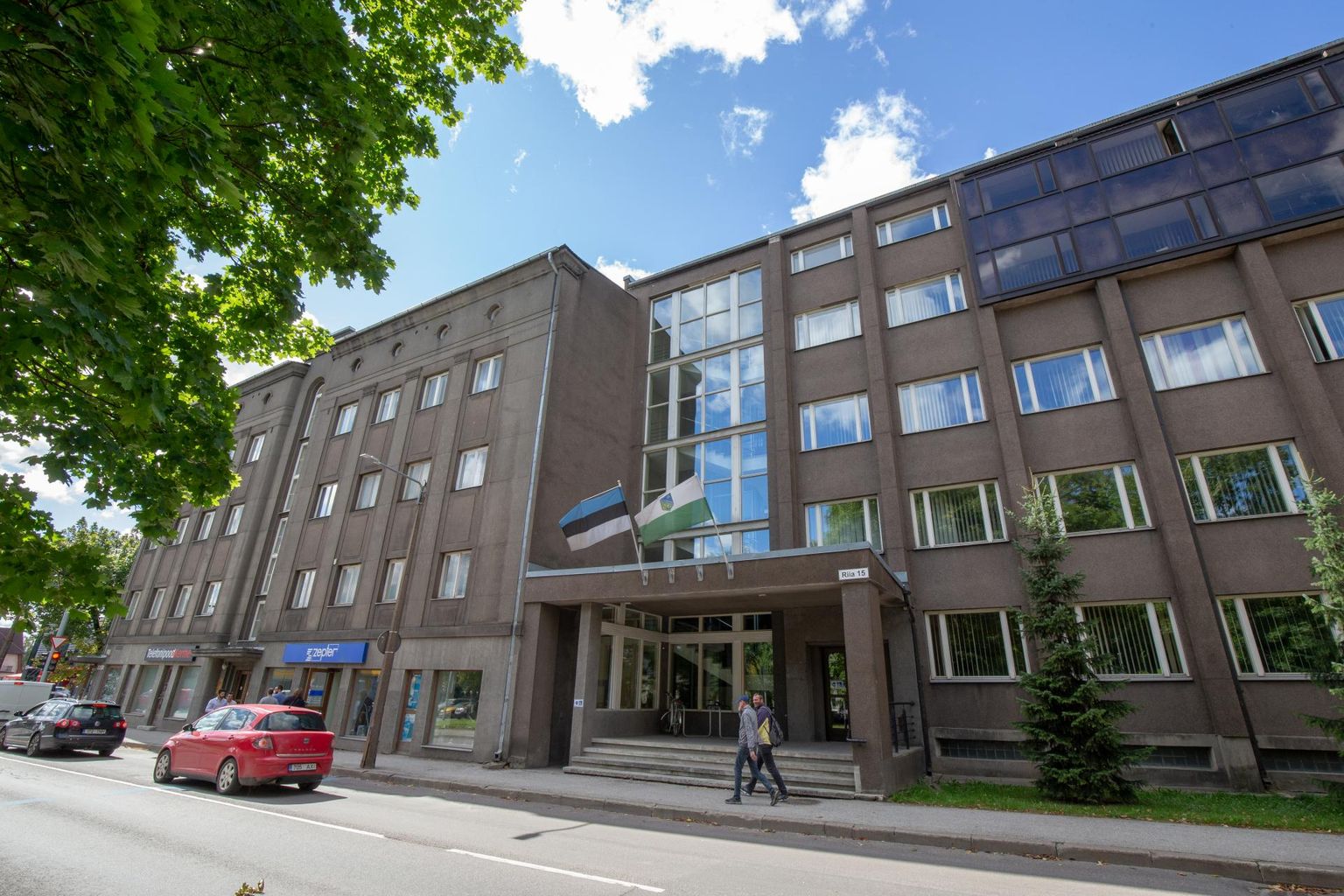 Endises Tartu maavalitsuse hoones, praeguses riigimajas leiab koha ka patendiamet.