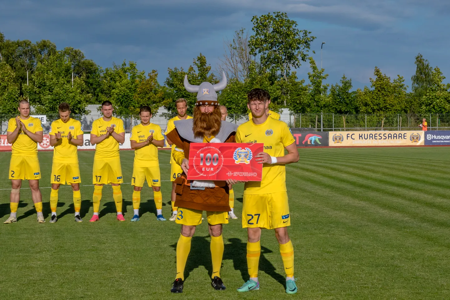 FC Kuressaare juunikuu parim mängija Mattias Männilaan