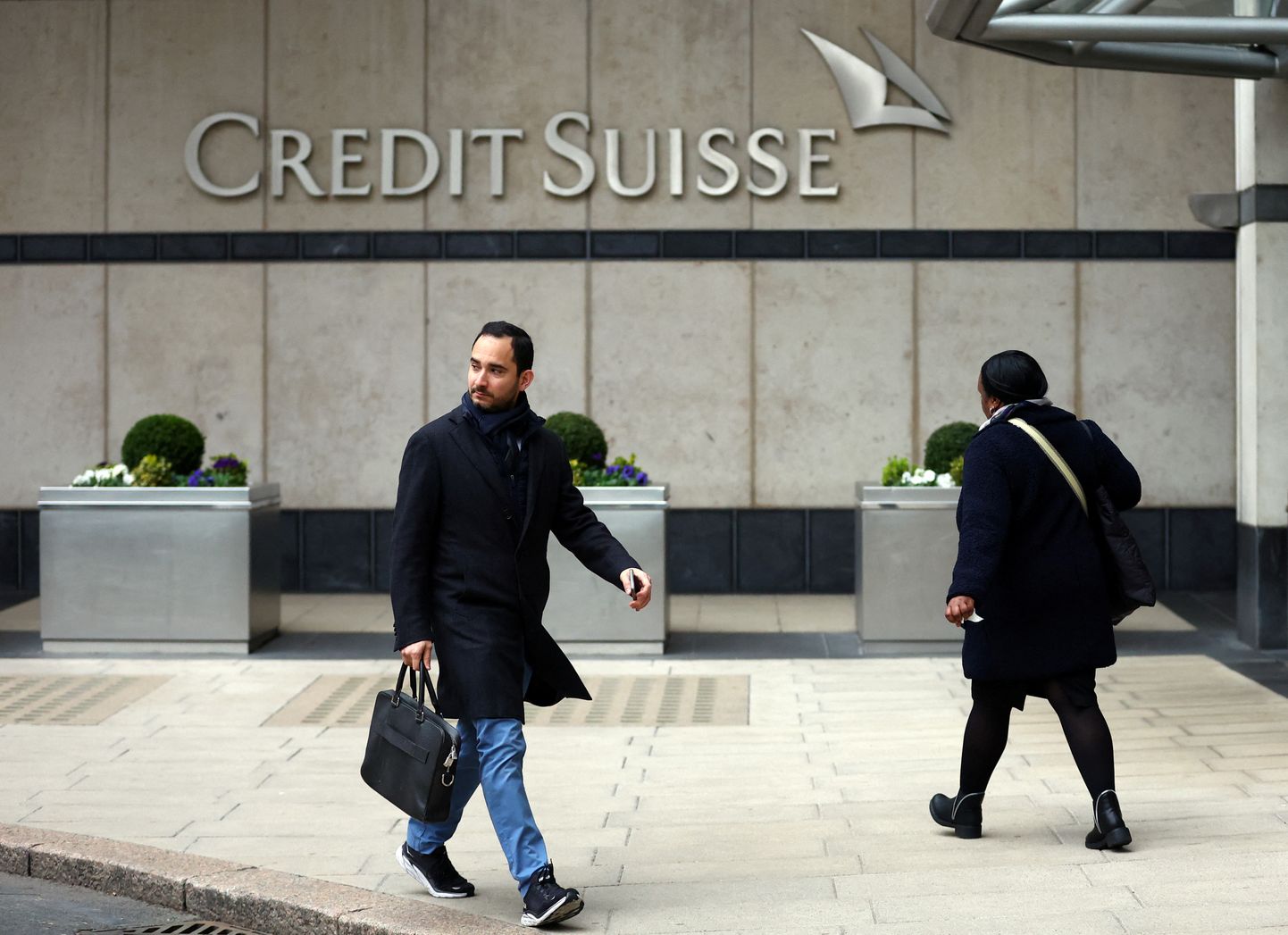 Credit Suisse'i London kontor.