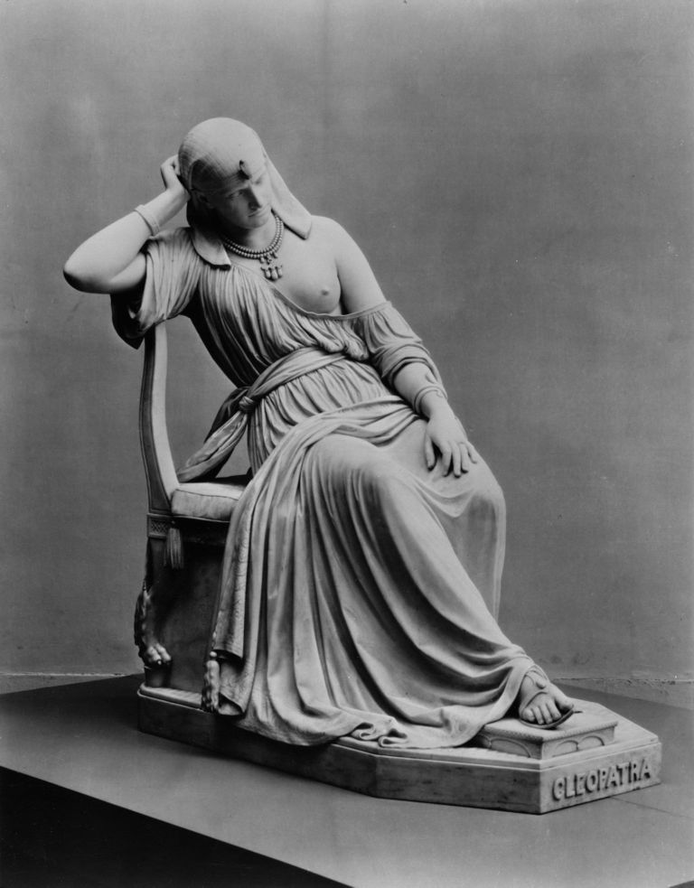 Kleopatra marmorkuju, mis valmis 1869
