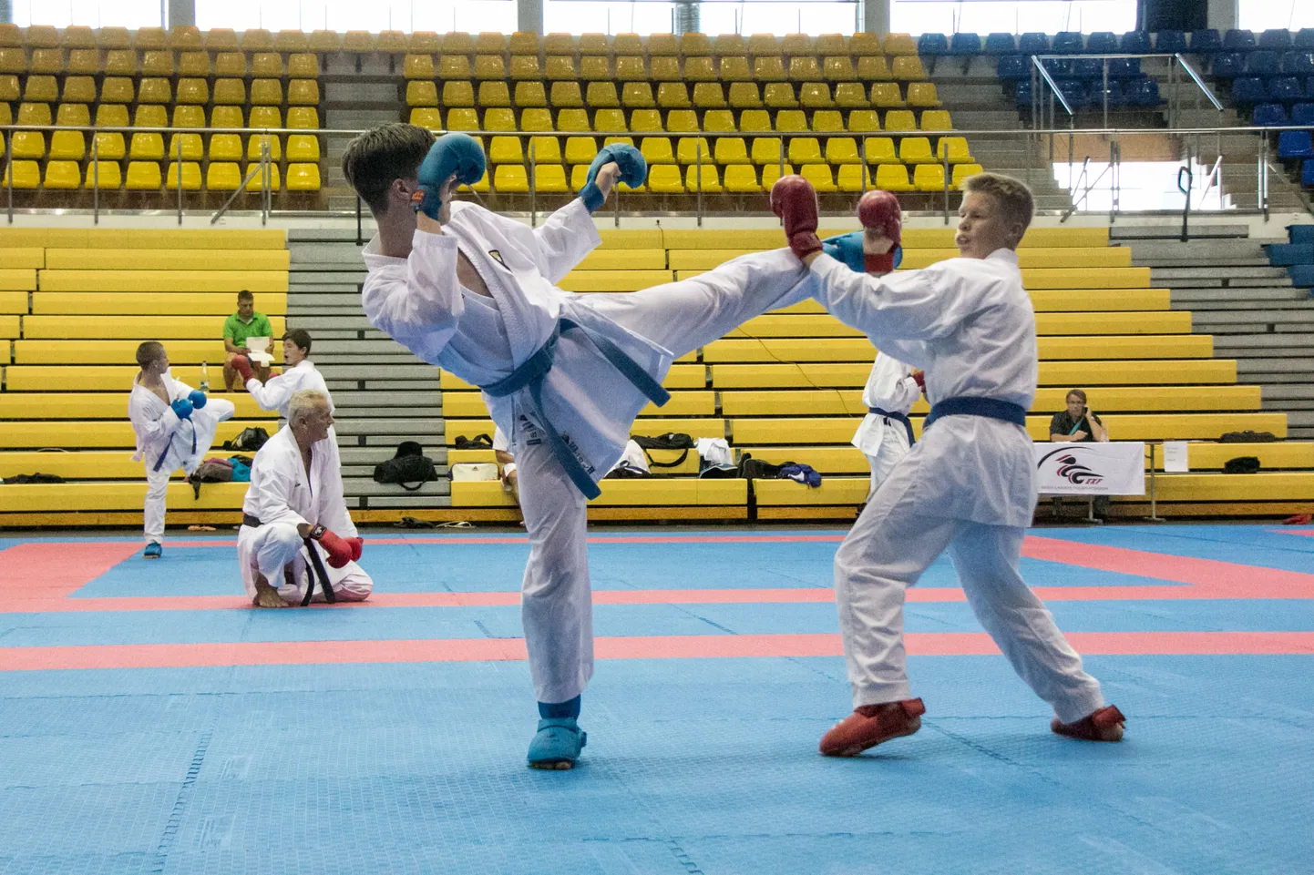 Karateelaager "Et suvi ei läheks luhta".