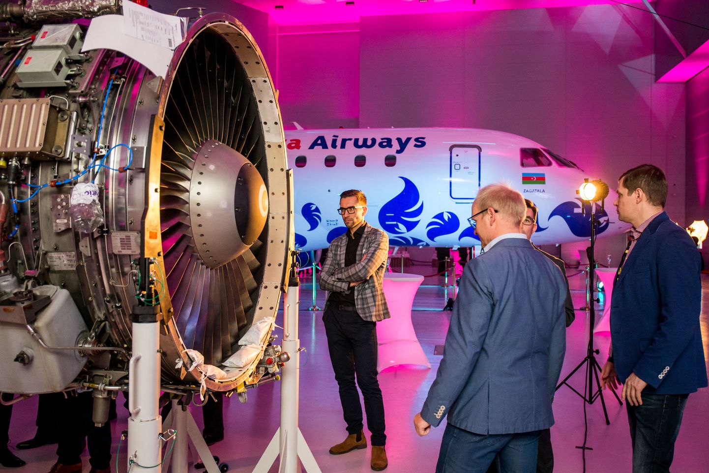 Magnetic MRO värvimisangaari avamine Tallinna Lennujaamas.