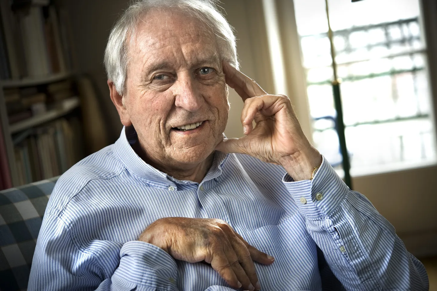 Nobeli kirjanduspreemia laureaat Tomas Tranströmer.