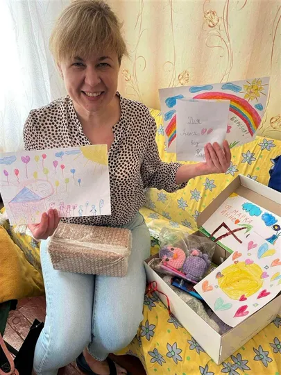 Dnipro laste kingitused, mis väljendavad suurt igatsust.