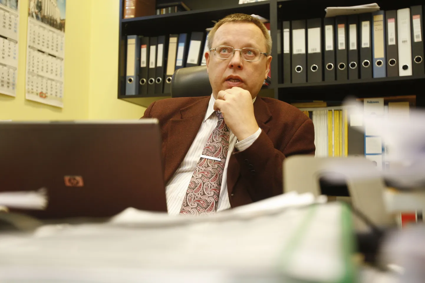 Eelarvenõukogu esimees, majandusteadlane Raul Eamets.