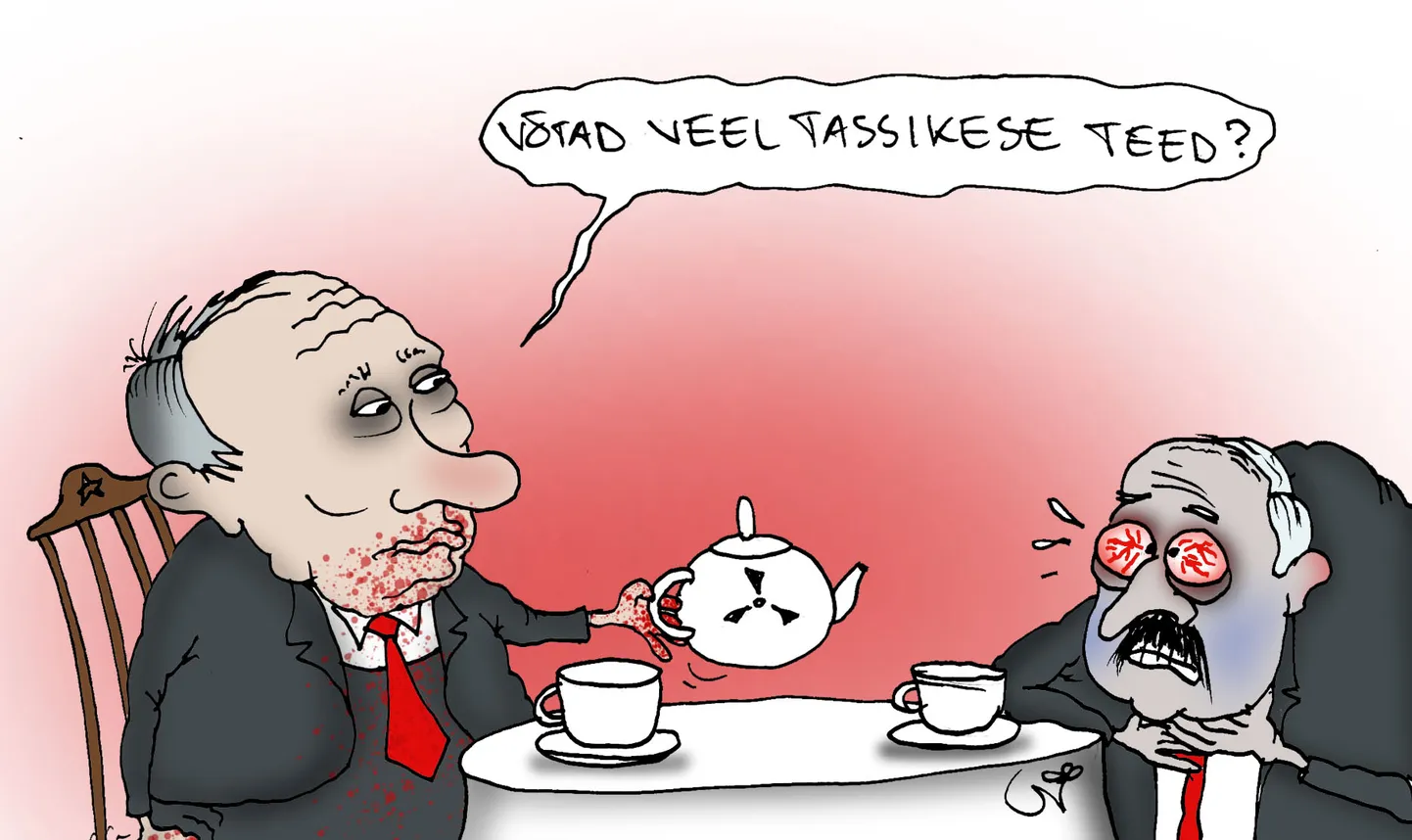 Urmas Nemvalts joonistab.