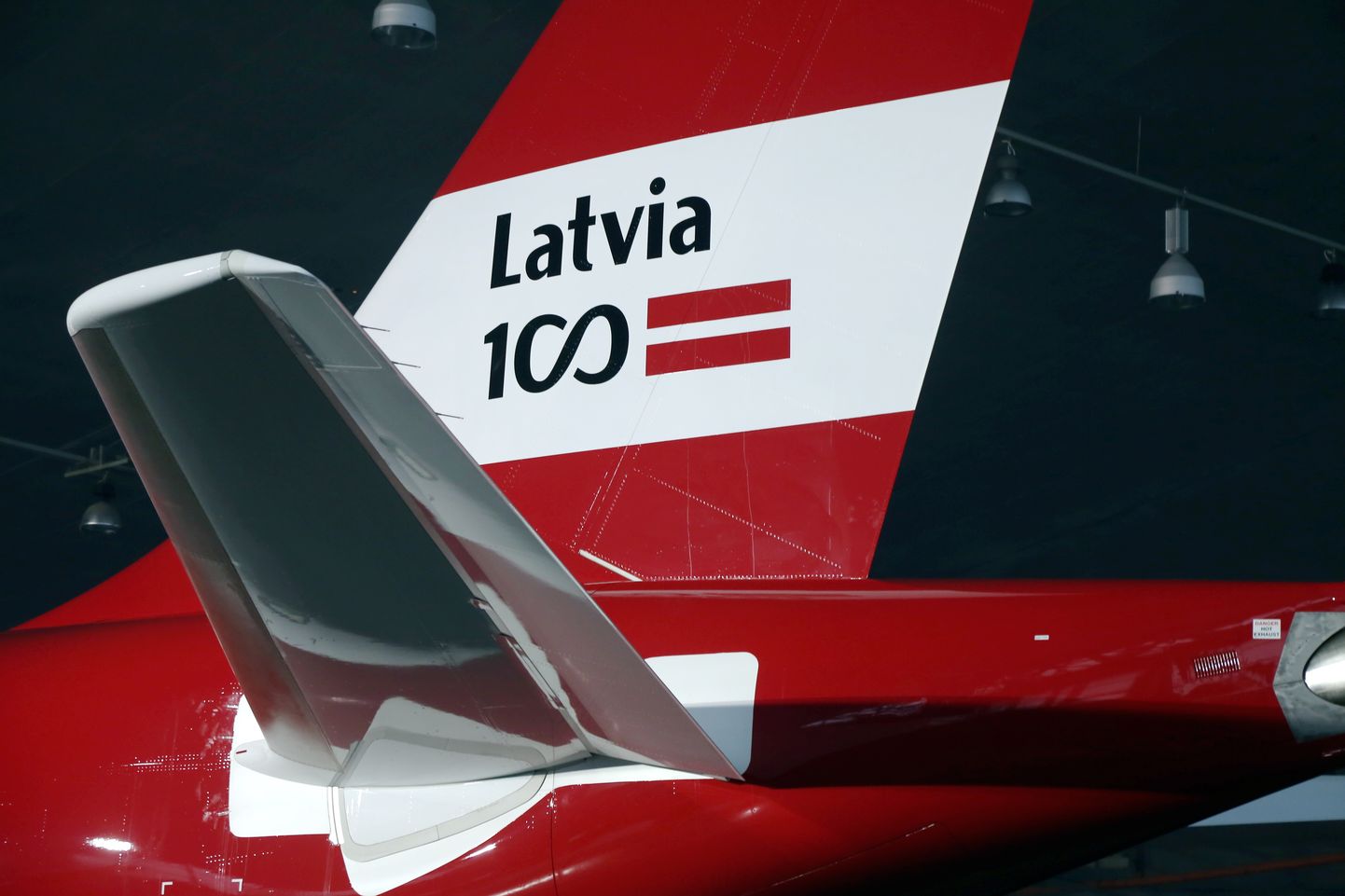 Подарок airBaltic к столетию Латвии