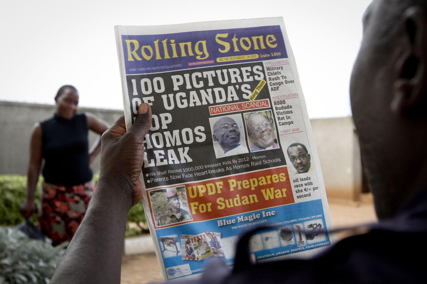 Uganda ajaleht soovitas kuulsad homod üles puua