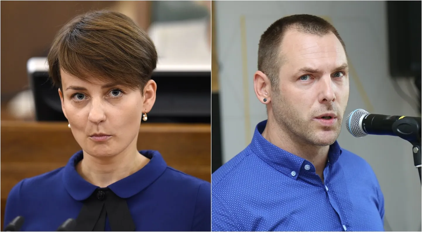 Iveta Benhena-Bēkena un Ansis Klintsons