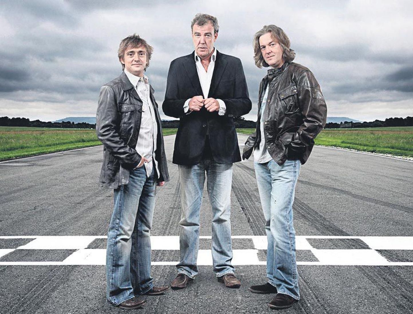 «Top Geari» kuldne trio (vasakult) Richard Hammond, Jeremy Clarkson ja James May peibutavad teleri ette ka need, kes autodest tavaliselt ei vaimustu.