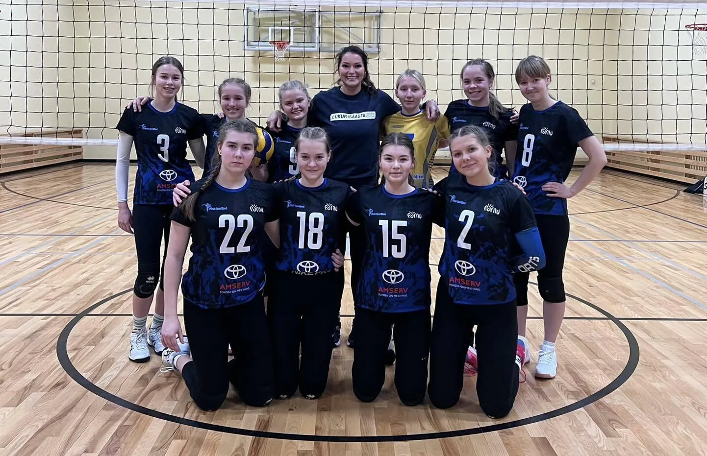 Pärnu spordikooli võistkond võitis finaalturniiril seitsmest mängust viis.
