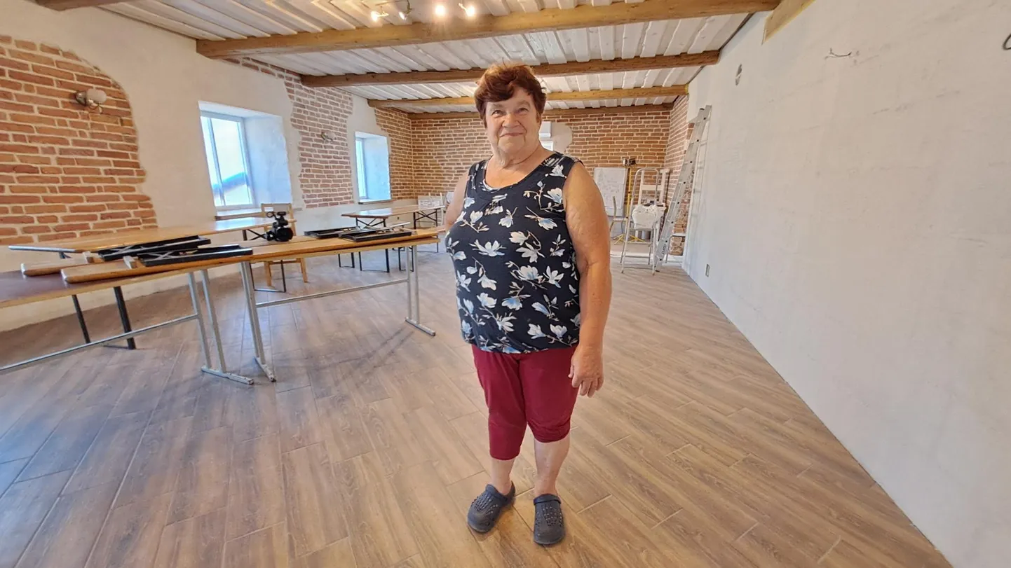 Kangsti külaseltsi juhatuse liige Malle Vissel