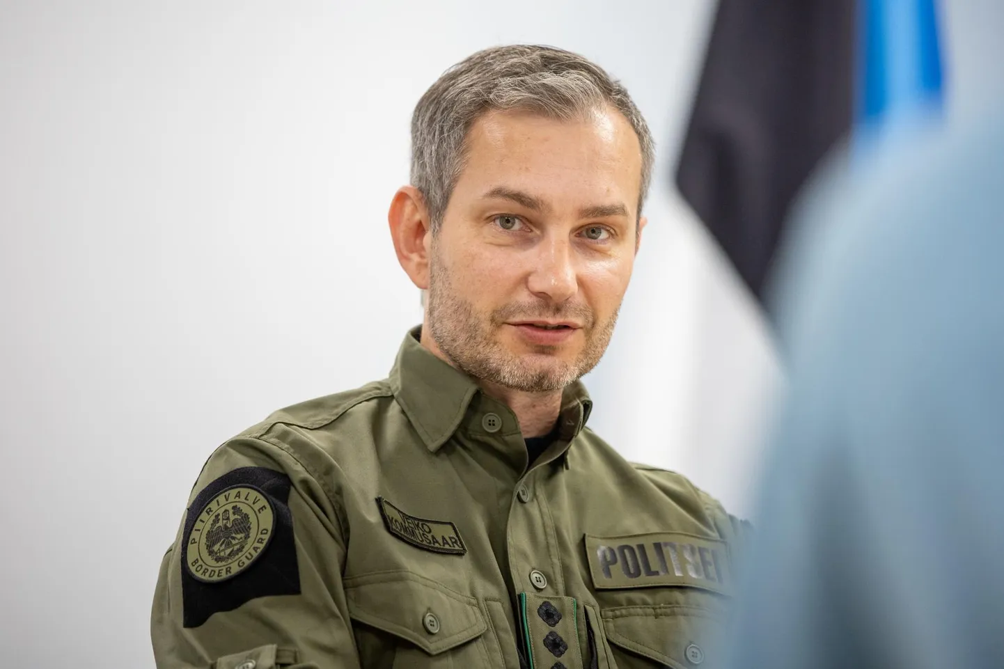 Piirivalve juht Veiko Kommusaar