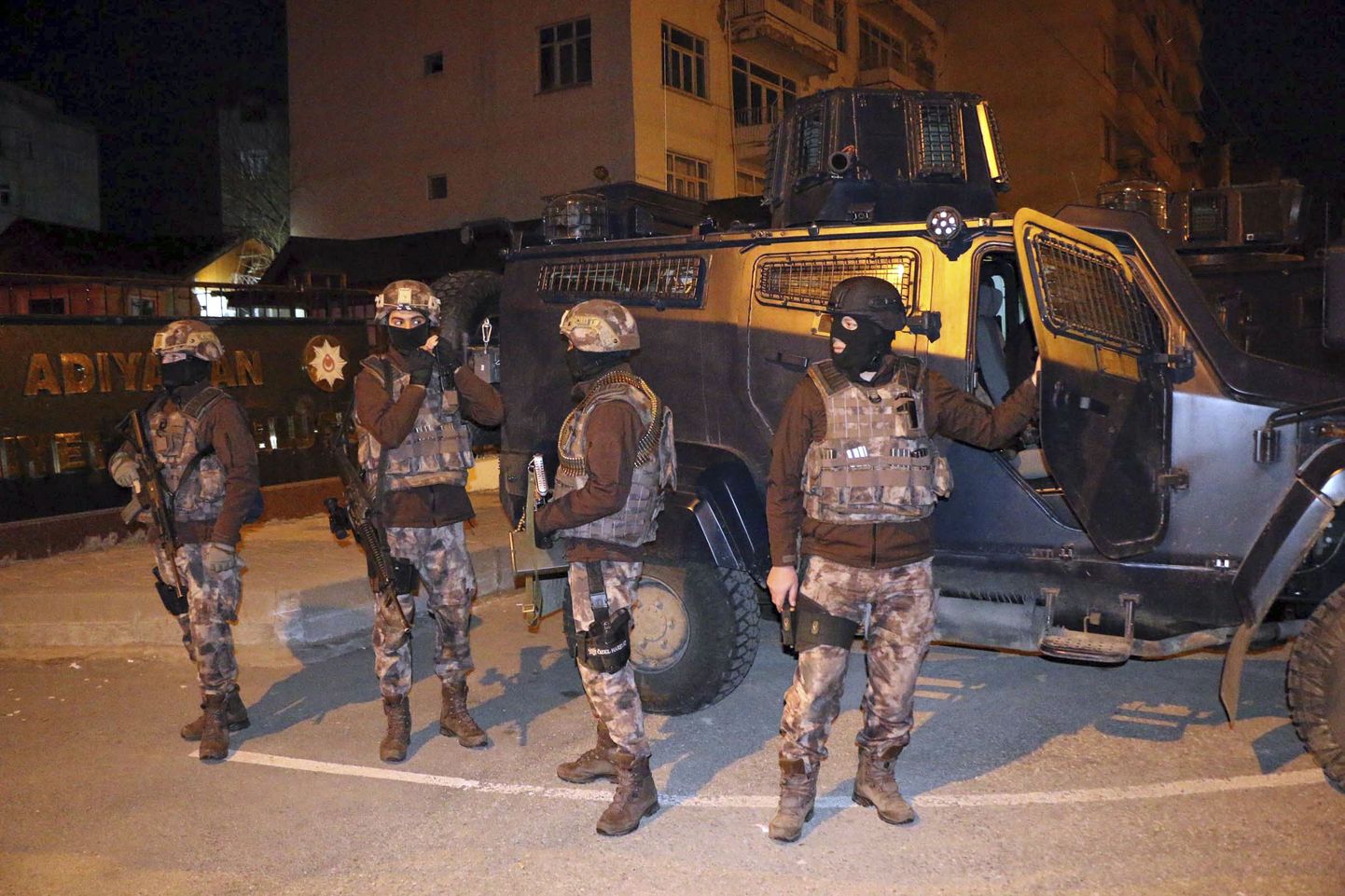 Türgi politsei eriüksuslased.