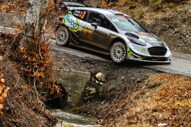 Bryan Bouffier ja Xavier Panseri Monte Carlo rallil
