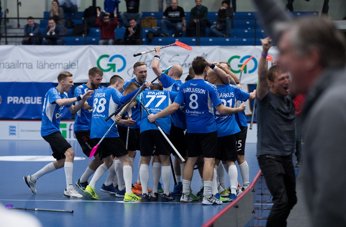 Eesti meeste saalihokikoondis tagas veebruari alguses kodusel MM-valikturniiril pääsme detsembris Prahas peetavale finaalturniirile.