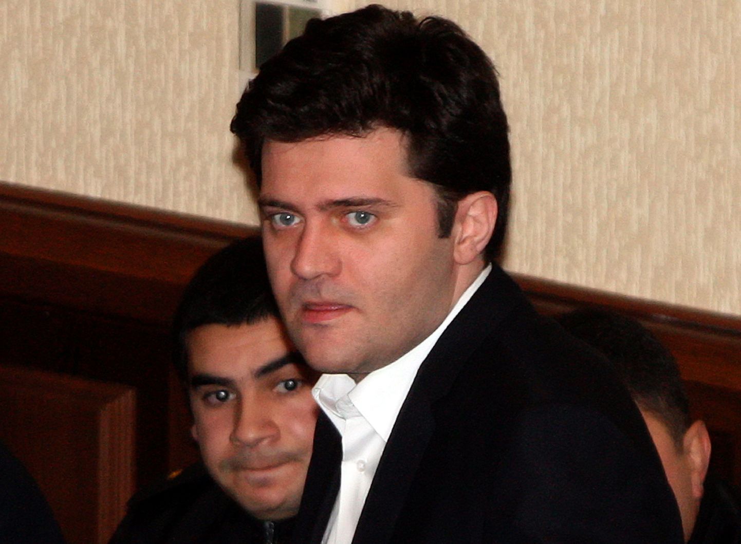Gruusia endine kaitseminister Batšo Ahhalaia 2013. aastal Thbilisi kohtusaalis.