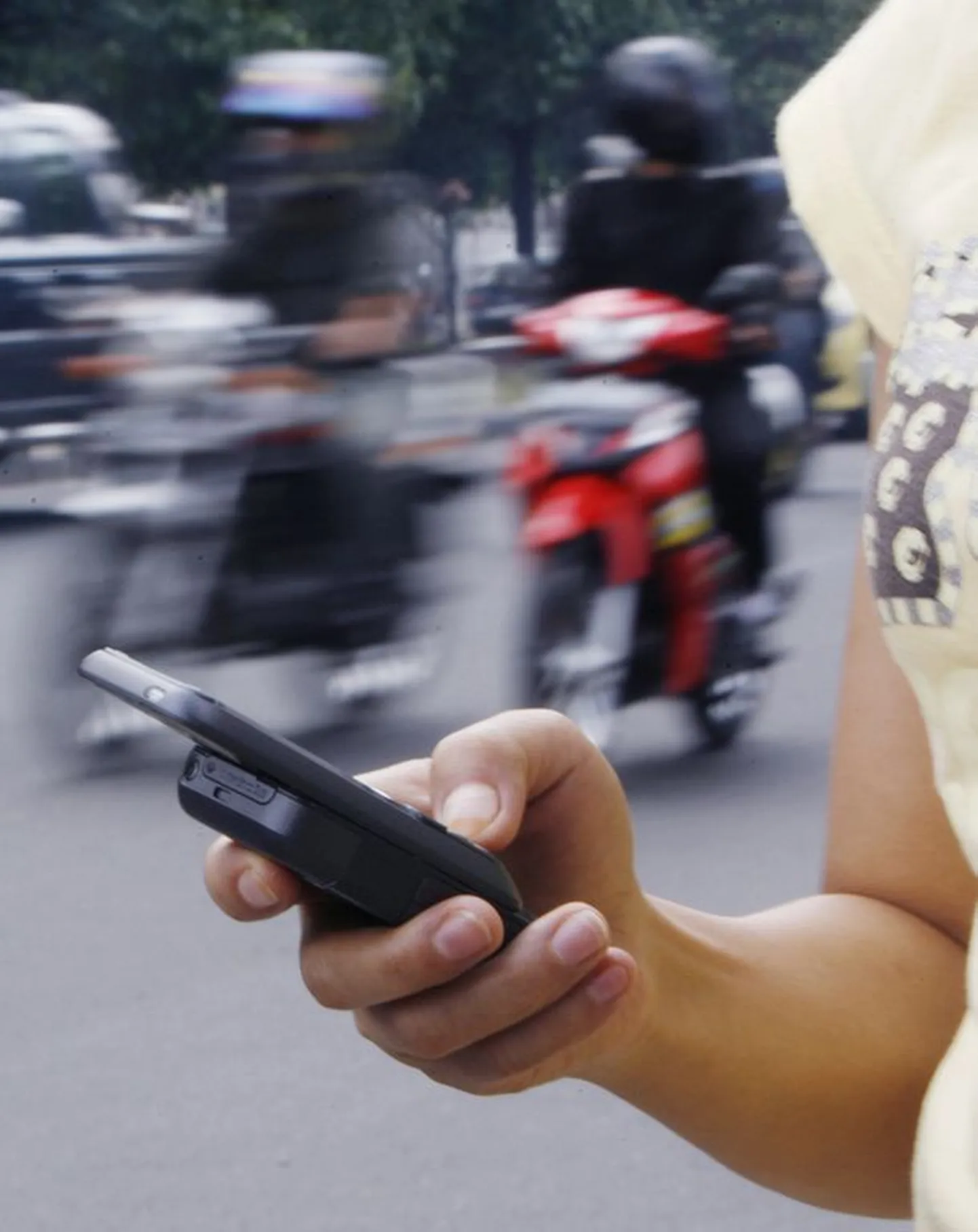 Mobiiltelefon.