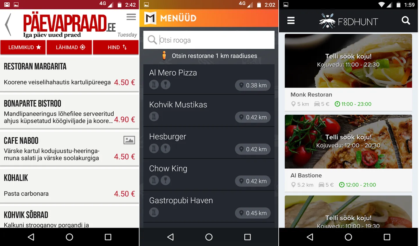 Toit jõuab telefonidesse.