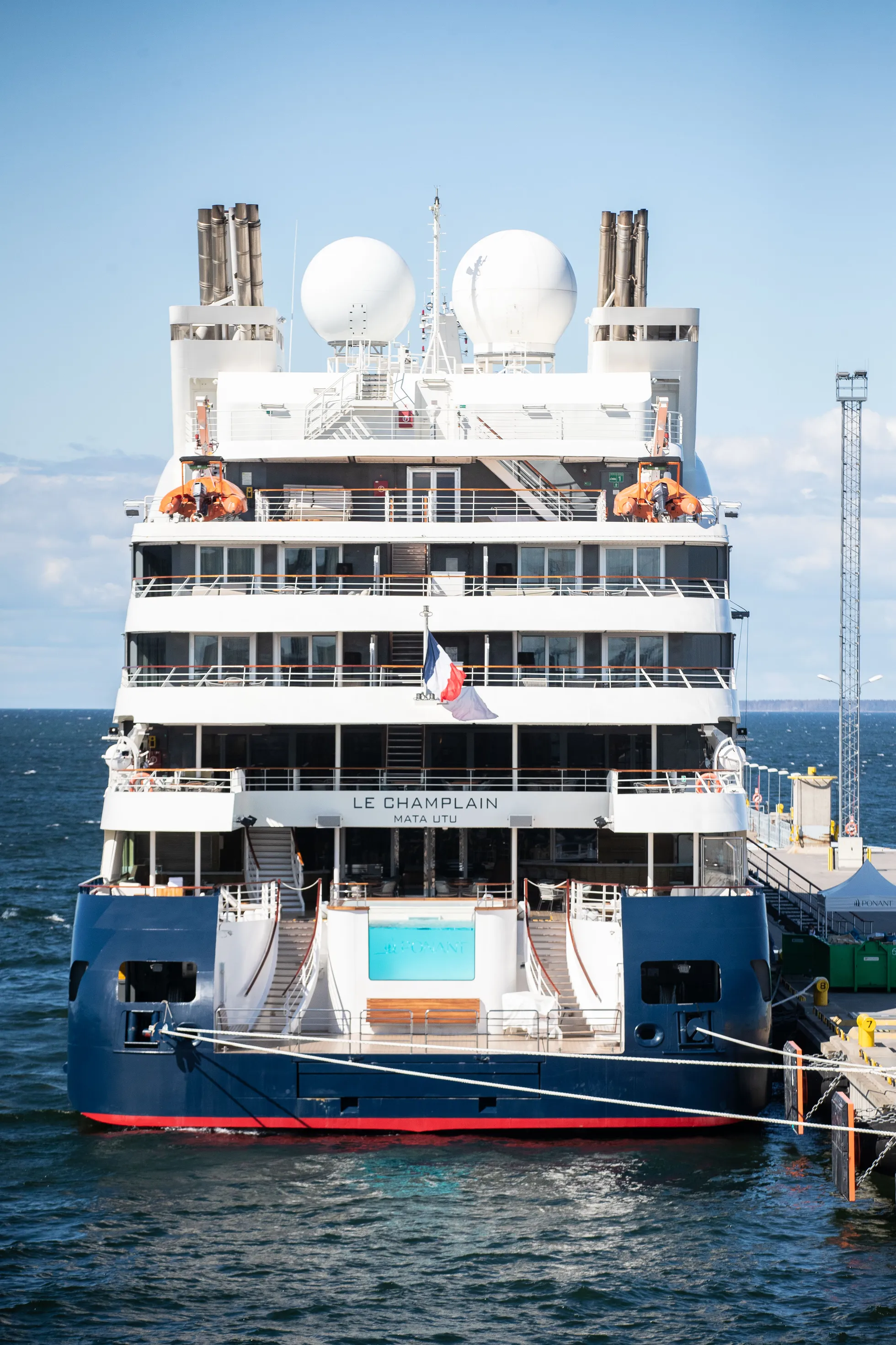 Kruiisilaev Le Champlain.