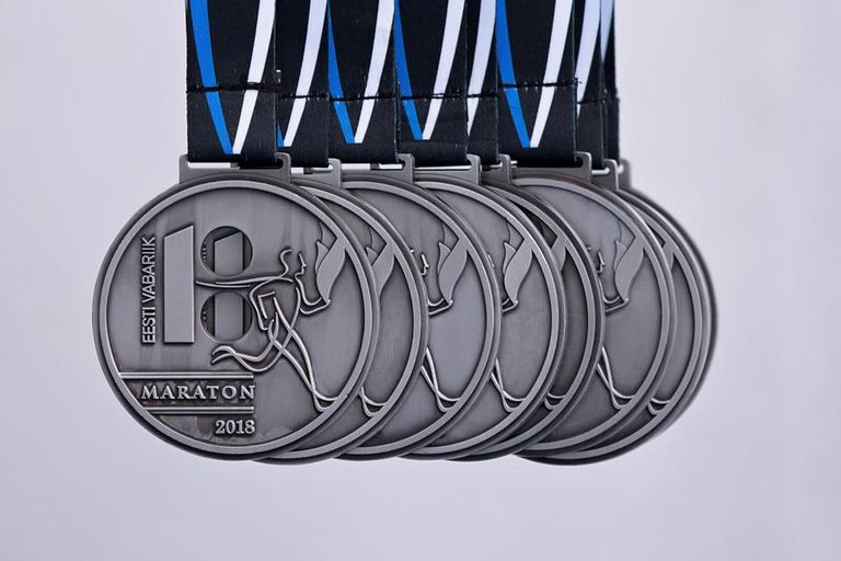 Maratoni “Eesti Vabariik 100” medal.