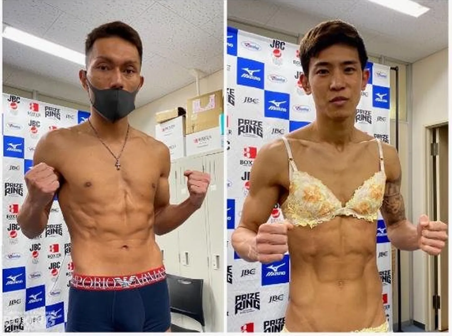 Ryo Akaho (vasakul) ja Mugicha Nakagawa (paremal).