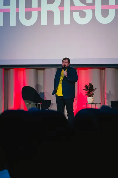 Comedy Estonia stand-up koomik Karl-Alari Varma tegi nalja.