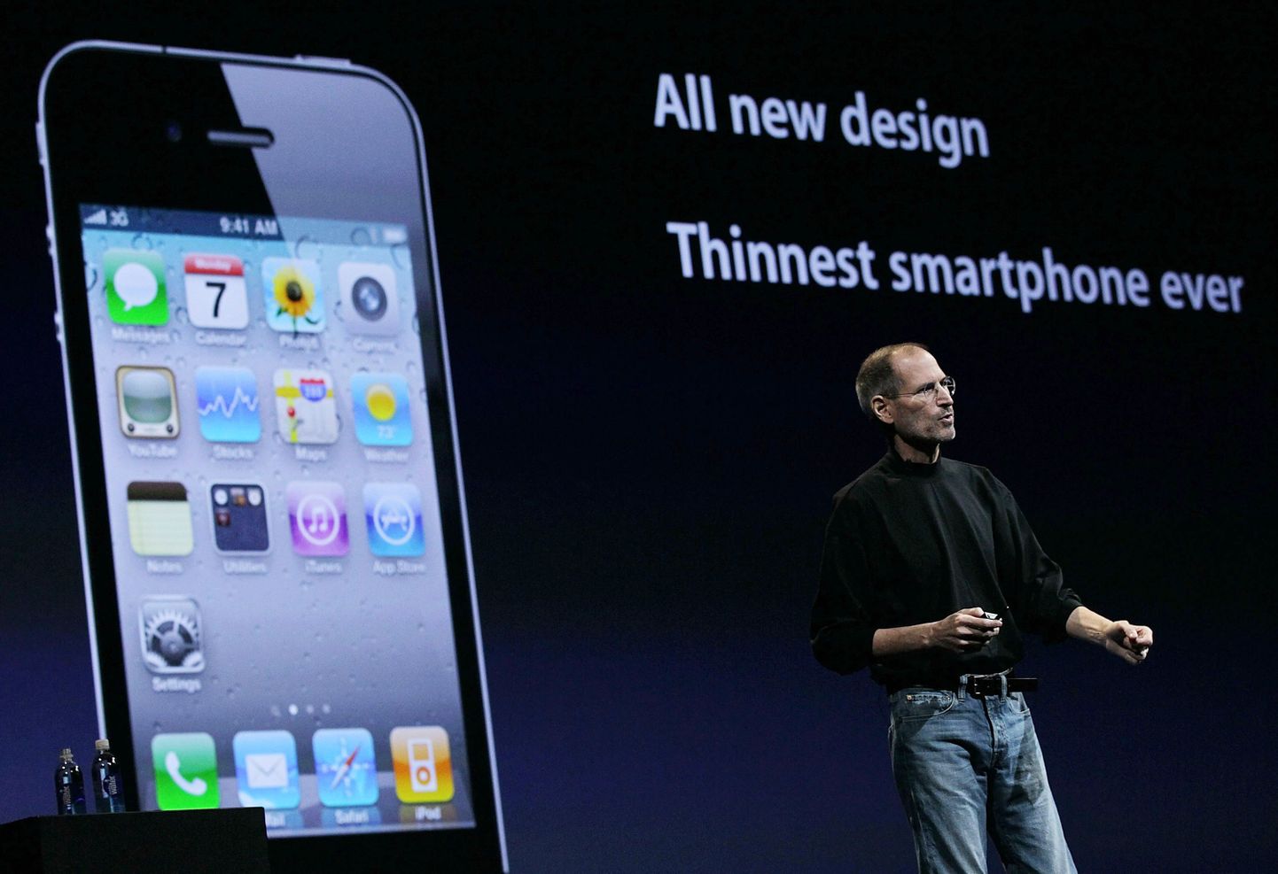 2010. aastal, pärast iPadi tulekut, muutus ka iPhone reklaamides kellaaeg pisut varasemaks.