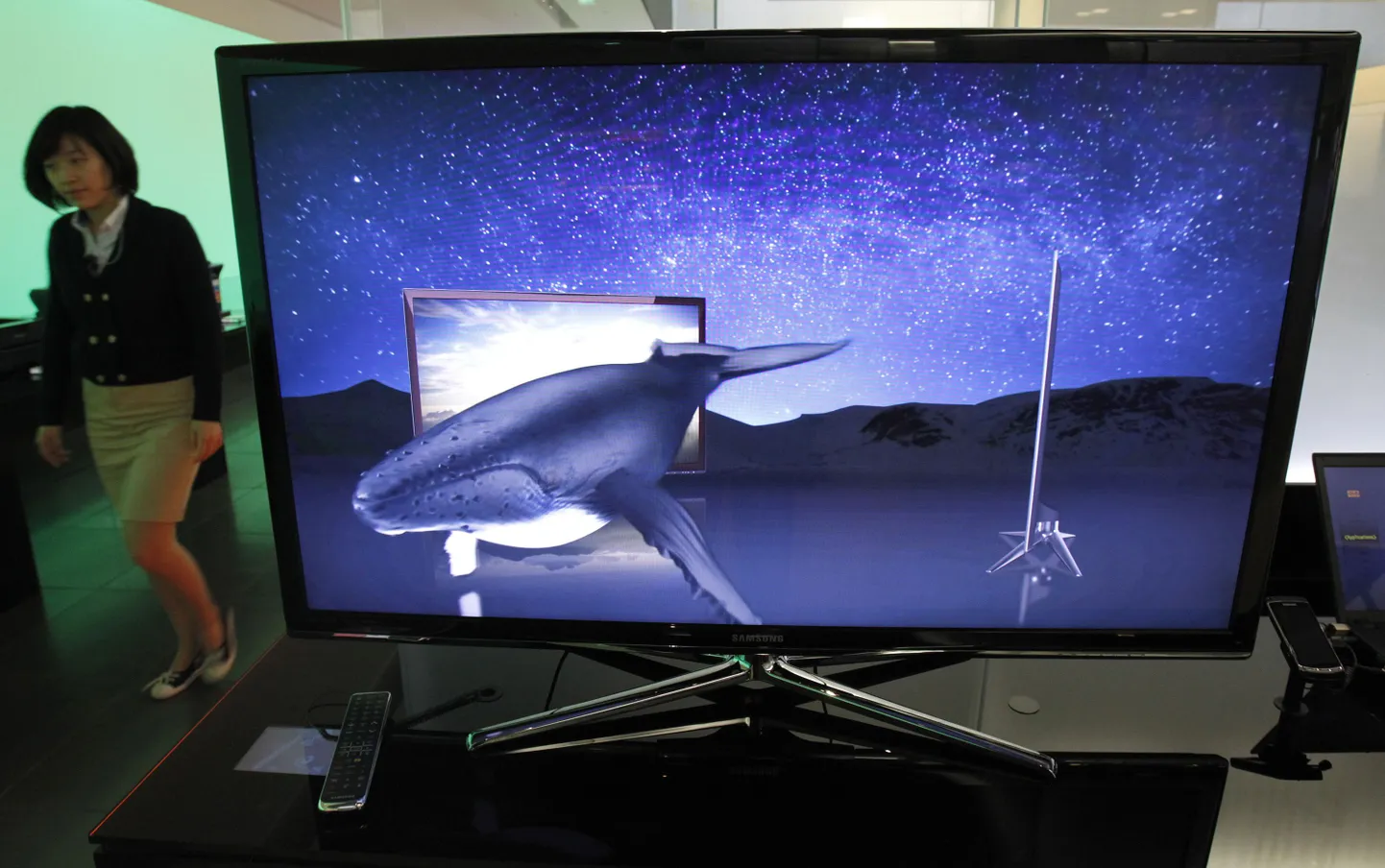 Samsungi 3D LED teler.