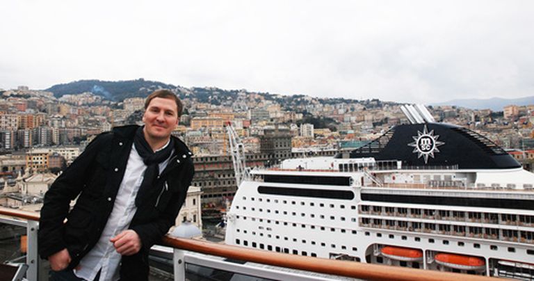 «MSC Cruises» oficiālā pārstāvja Baltijā «Cruiselines» valdes loceklis Māris Vikmanis 