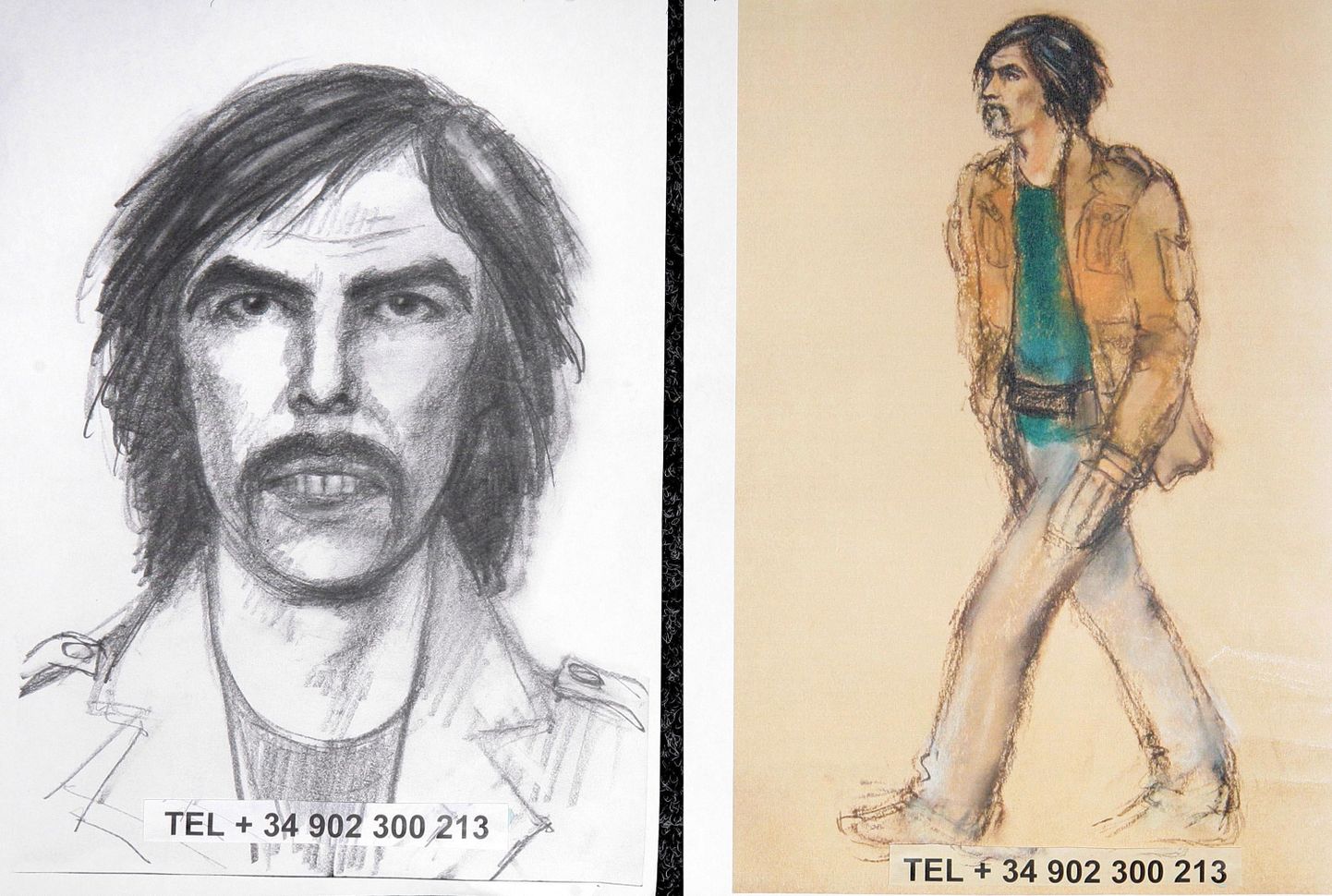 Kunstniku joonistus Madeleine McCanni röövimises kahtlustatavast 43-aastasest sakslasesk, kelle nimi meedia teatel on Christian Brückner